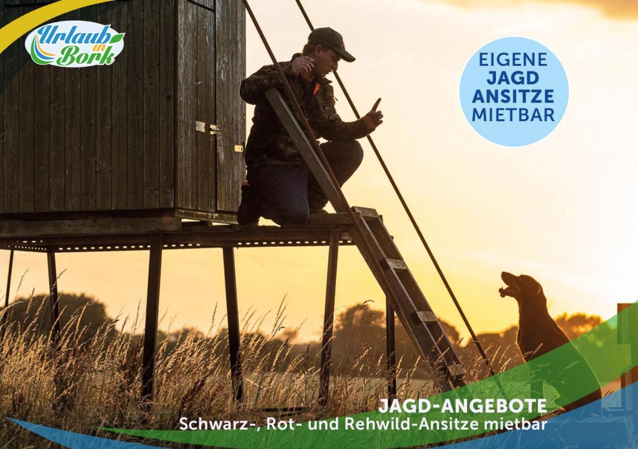 Jagd-Angler-Suite-03-Im-Wald-Am-See 퀴리츠 외부 사진
